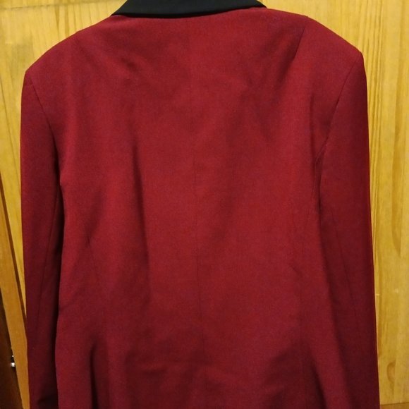 Nine West Maroon & Black Blazer - Picture 3 of 3